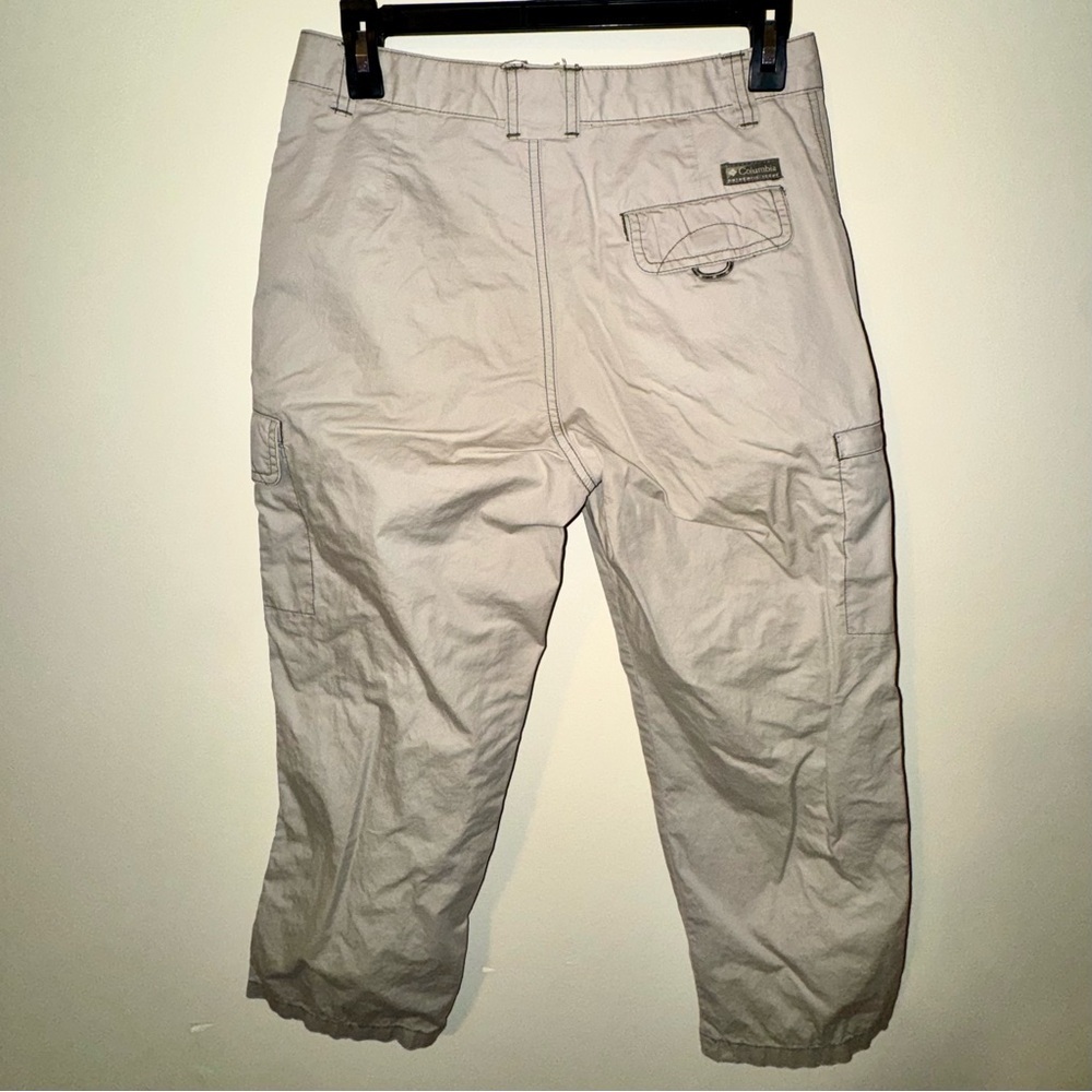 Vintage Columbia Women's Cargo Hiking Capris Gorpcore - Picture 4 of 8